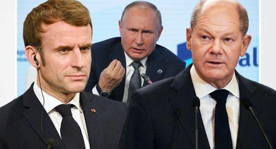 The Kremlin complained that Macron and Scholz had not called Putin for a long time