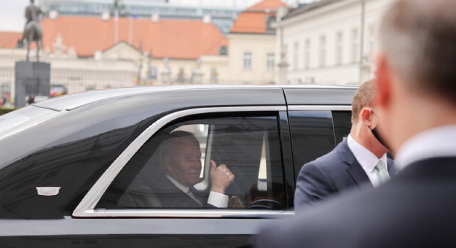 Biden is "very much looking forward" to a visit to Poland - the White House