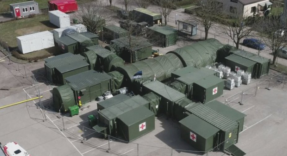 Україна отримала польовий шпиталь, наданий Естонією, Норвегією та Нідерландами