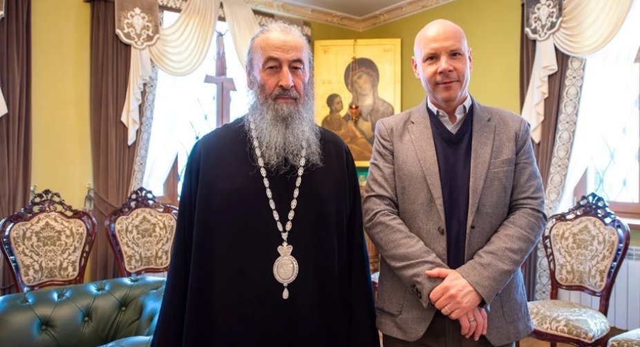The Primate of the UOC met with the senior adviser on religion of the US Institute of Peace