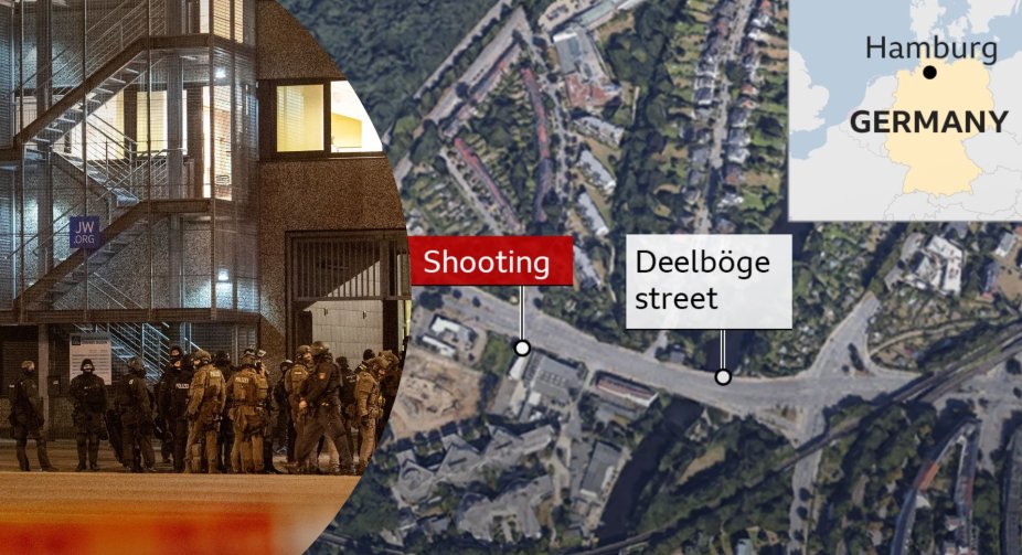 Shooting in Hamburg: the attacker was a "Jehovah's Witness" in the past - media