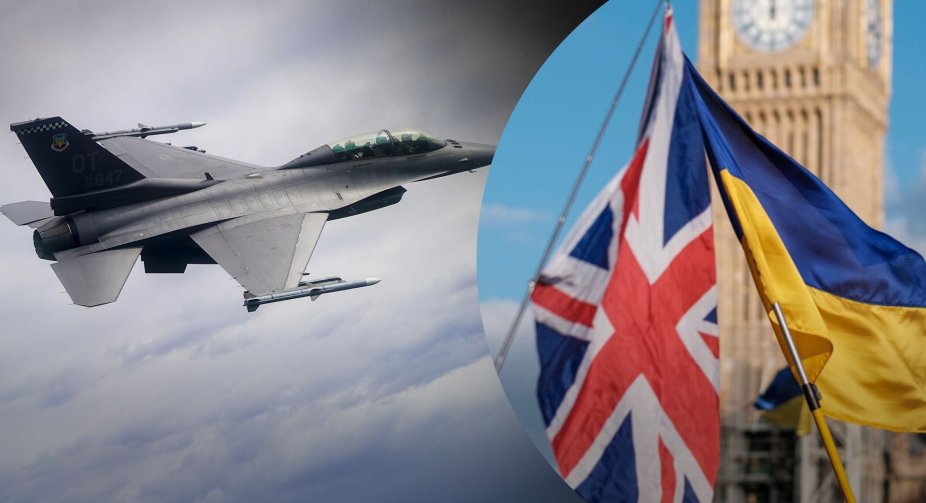 The first 20 Ukrainian pilots will begin F-16 training in Britain