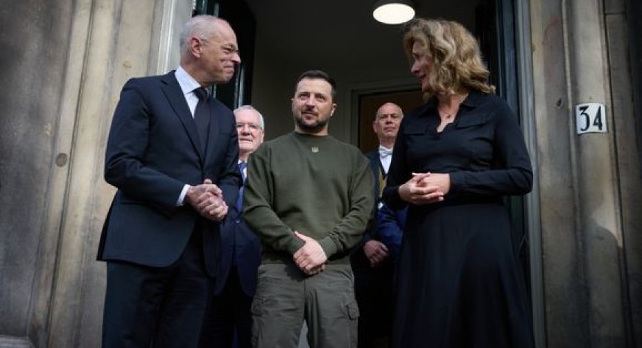 Zelenskyi met with the speakers of the Parliament of the Netherlands: they talked about the EU and NATO