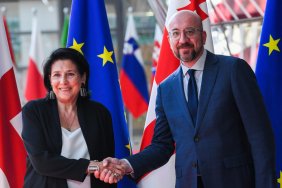 Президент Євроради прийняв запрошення Зурабішвілі відвідати Грузію