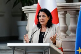 The prime minister of Georgia said that he would allow the president to travel to Brussels.