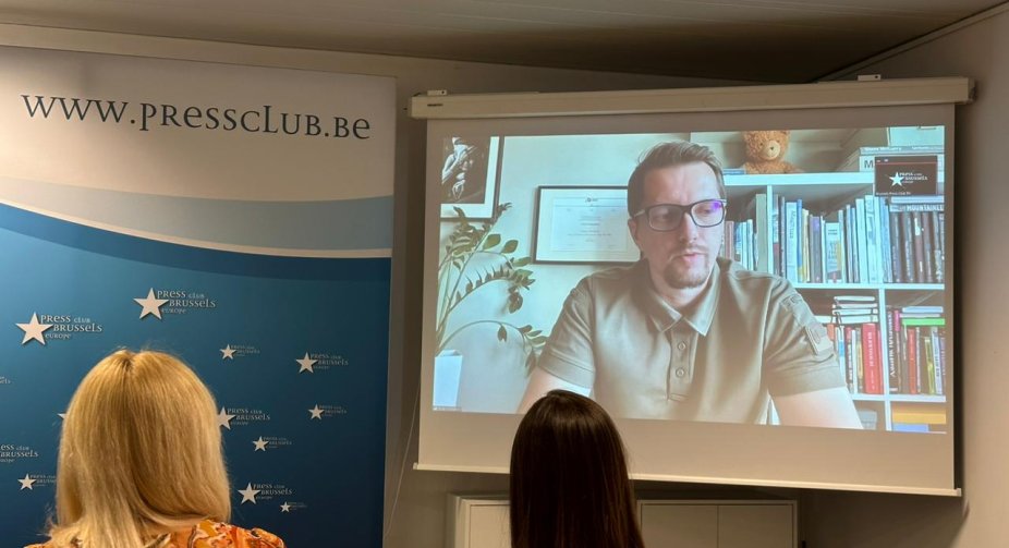 Прес-клуб Брюссель-Європа продемонстрував документальний фільм про війну в Україні, щоб підняти тривогу у всьому світі  