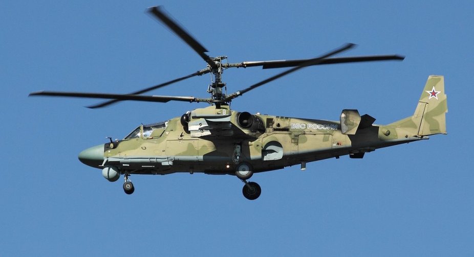 Українські військові знищили російський ударний гелікоптер Ка-52