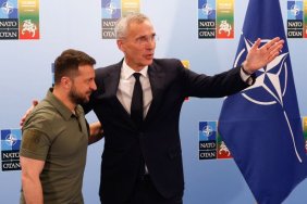 Зеленський зустрівся зі Столтенбергом на саміті НАТО