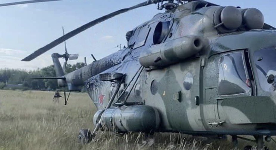 DIU confirms special operation: Russian Mi-8 helicopter landed in Ukraine