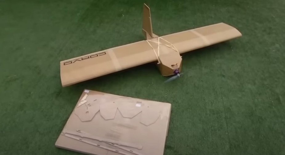 Footage of testing of Ukrainian cardboard drones has appeared - video