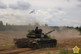 Belarusian army conducts training near the Suwalki corridor