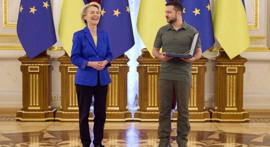 Урсула фон дер Ляйен провела зустріч із Президентом України