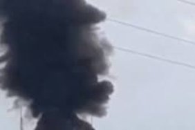 Пожежа у військовій частині в Сімферополі (ОНОВЛЕНО)