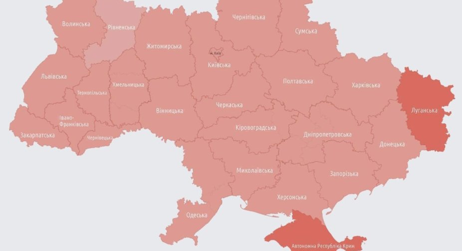 Air alert announced throughout Ukraine: MiG-31K takes off (UPDATED)