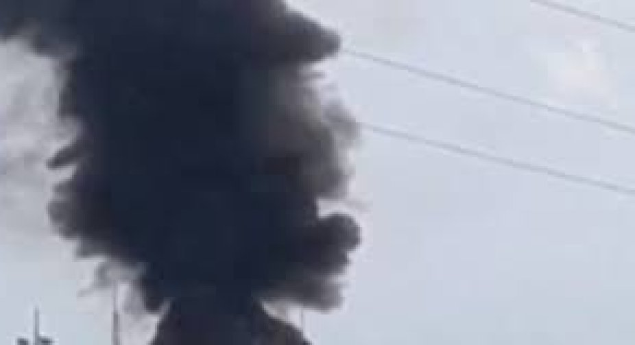 Пожежа у військовій частині в Сімферополі (ОНОВЛЕНО)