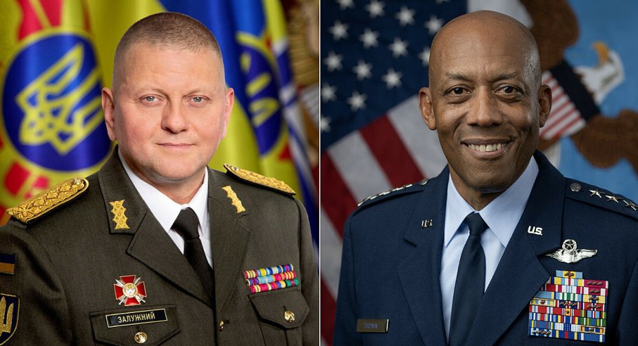 Zaluzhnyi had his first conversation with the new US Army commander
