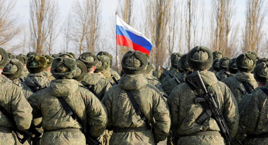 Russia increased defense fortifications along the border with Ukraine