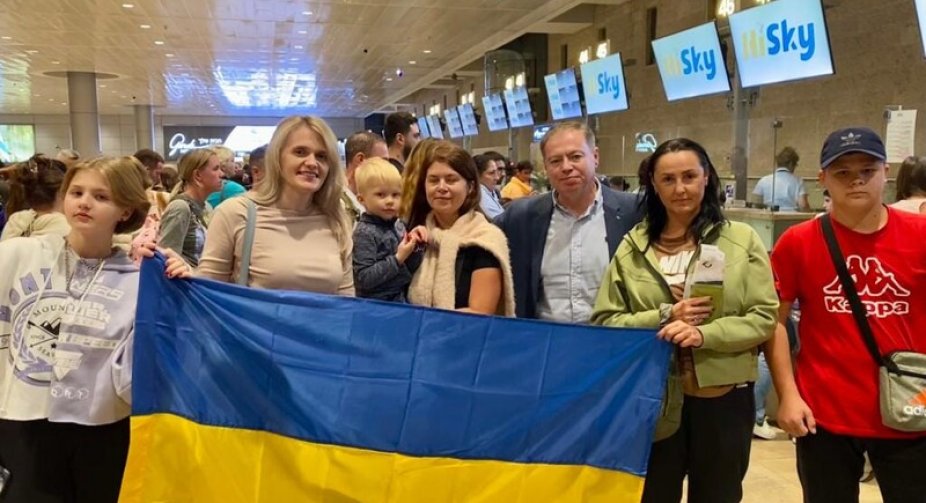 Second evacuation flight with Ukrainians takes off from Israel