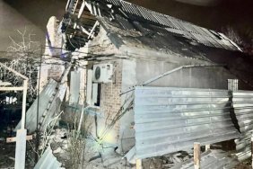 Ракетний удар та пожежа на промисловому об'єкті в Кривому Розі
