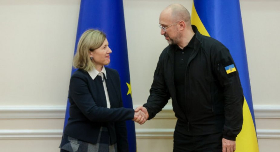 Зустріч Шмигаля з віцепрезиденткою Єврокомісії Юровою: обговорення євроінтеграційних реформ 