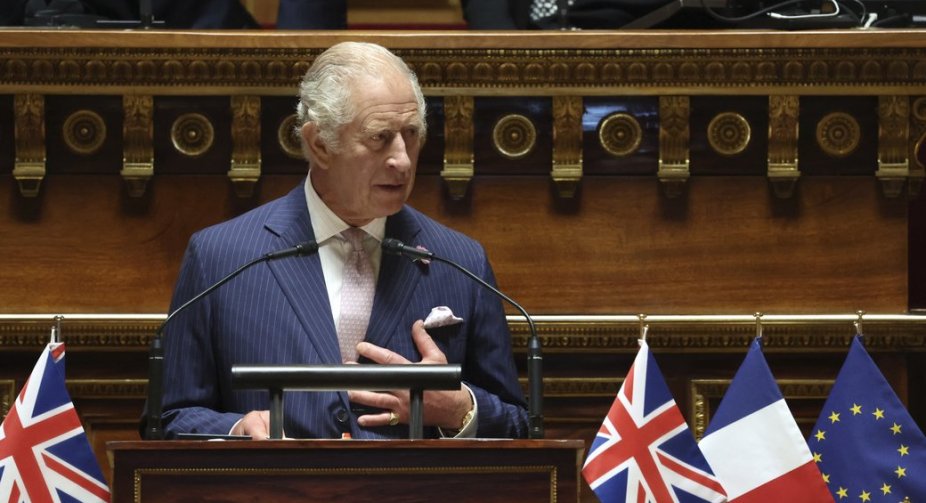 King Charles III mentioned aid to Ukraine in his speech