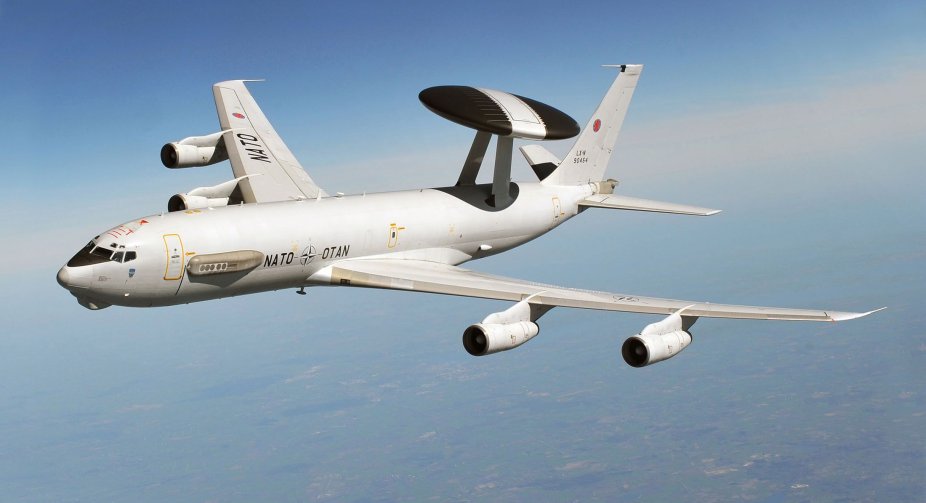 NATO reconnaissance aircraft spotted over the Black Sea