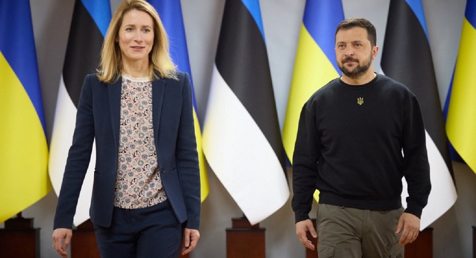 Zelensky and Estonian Prime Minister discussed strengthening Ukraine's air defense and EU support