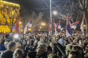 Serbian opposition staged eighth protest in Belgrade against election fraud