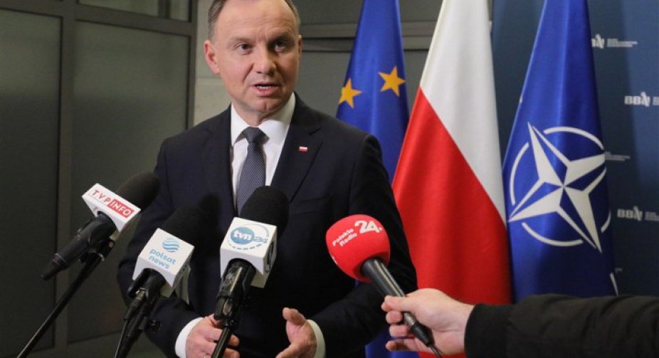 Duda and Stoltenberg discuss violation of Polish airspace during Russia's missile attack