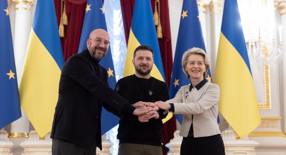 Шарль Мішель: Переговори щодо вступу України до ЄС можуть розпочатися в березні 2024 року