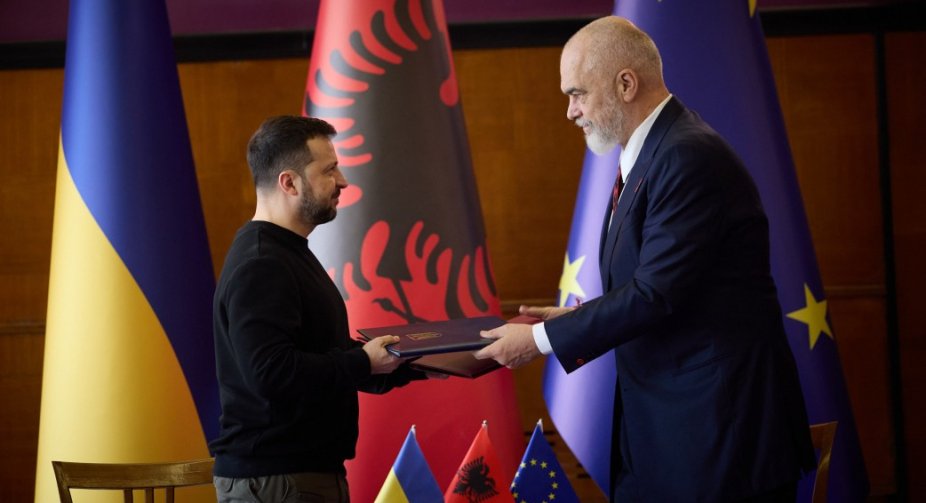 Zelensky and Albanian Prime Minister sign an agreement on friendship and cooperation