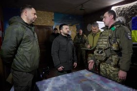 Zelensky visited the frontline positions in the Kupyansk direction