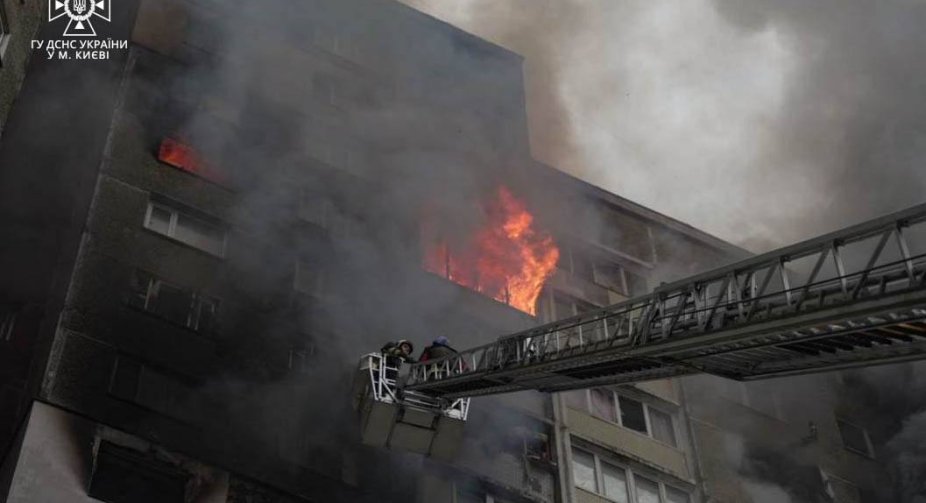 Massive missile attack on Kyiv: air defense repelled about two dozen missiles (UPDATED)