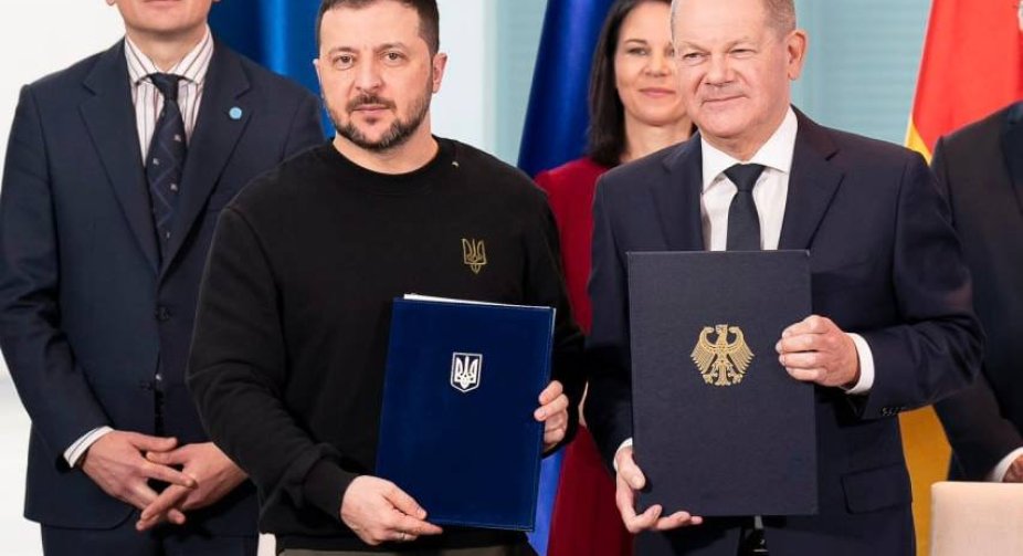 Scholz and Zelensky signed a security agreement (UPDATED)