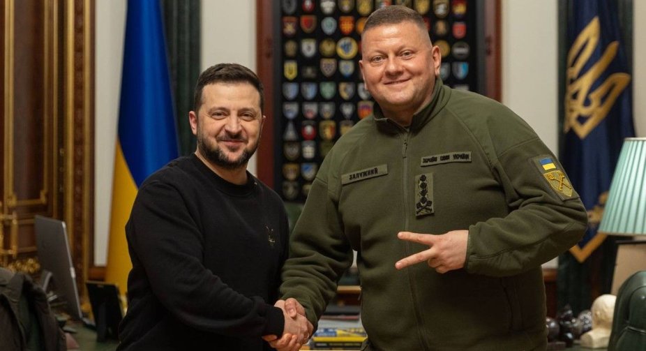 Зеленський провів зустріч з Залужним для обговорення перестановок у ЗСУ