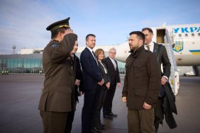 Зеленський уже прибув до Берліна