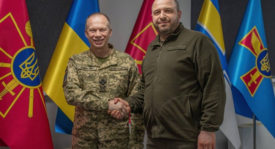 Umerov discussed plans for 2024 with new Commander-in-Chief of the AFU Syrskyi