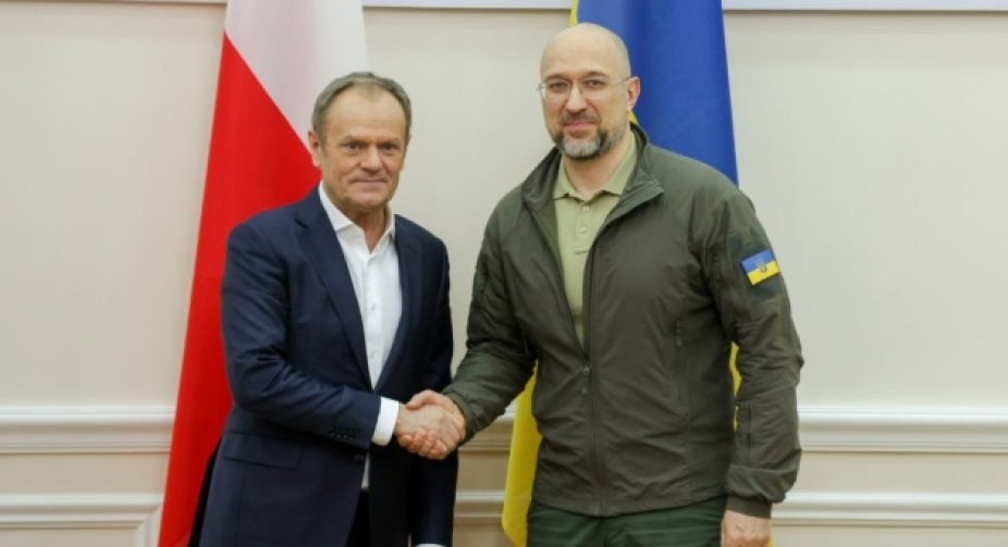 Shmyhal suggests Tusk to find a solution to the blockade of the border with Poland