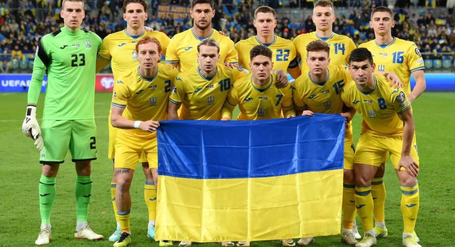 Ukraine's national football team qualifies for the European Championship 