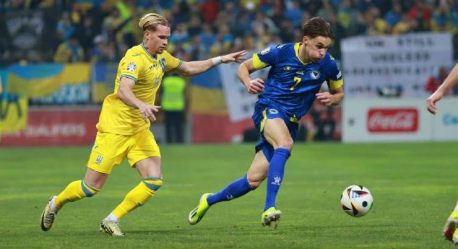 Ukraine defeated Bosnia and Herzegovina and reached the final of the Euro 2024 qualifiers