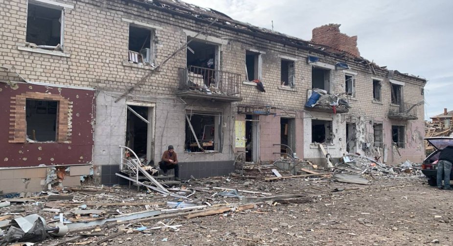 Атака на Харківську область: російські війська обстріляли телевізійну інфраструктуру