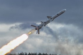 Ground forces shot down a Russian cruise missile with a machine gun
