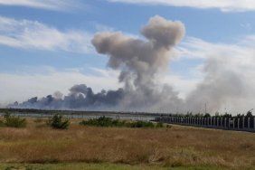 General Staff shows video of missile launch at airfield in Dzhankoy