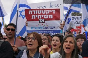 Protests against the government began in Israel
