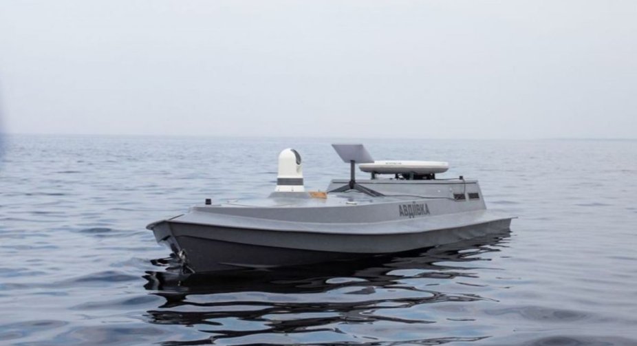  GUR: Ukrainian naval drone destroyed Russian boat in Crimea