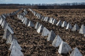 Construction of defense structures in five regions of Ukraine is nearing completion, - Ministry of Defense