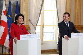 Invitation to Macron: Georgian President wants to see French leader on Independence Day