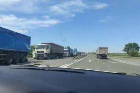 Далекобійники влаштували акцію протесту на трасі Київ-Одеса: незадоволені посиленням мобілізації