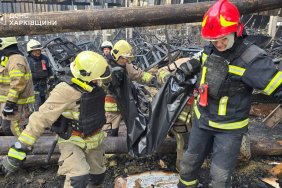 Харків: пожежу у "Епіцентрі" ліквідували через 16 годин після обстрілу