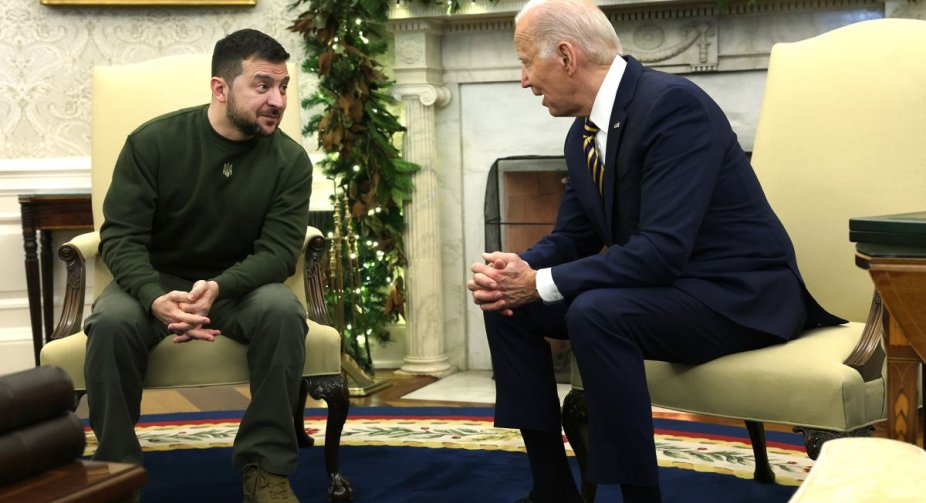 Zelensky: Biden's absence at the peace summit is a signal to Putin